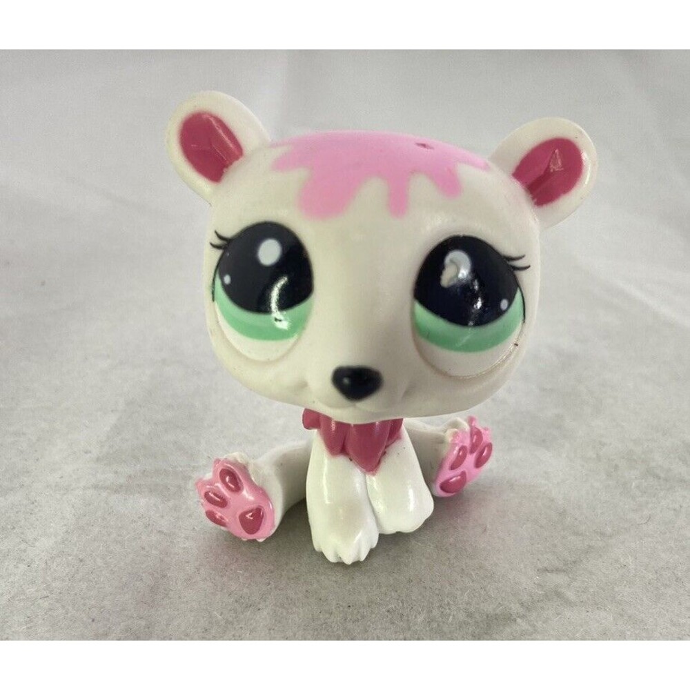 Littlest Pet Shop LPS 2298 Polar Bear Toy Figure Authentic Hasbro